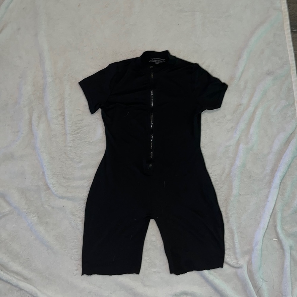 black bodysuit